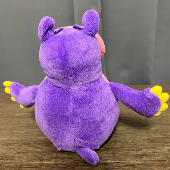 Merry Makers Hiccupotamus the Hippo Plush - Picture 4 of 6